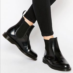 Dr. Martens Flora Chelsea Boots // Chunky Boots